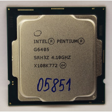 Процессор LGA 1200 Intel Pentium G6405  4.1 GHz 4M/58 Вт